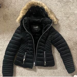 Warm Black Puffer Jacket.